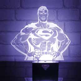 Photo du produit DC COMICS LAMPE LED SUPERMAN Photo 1