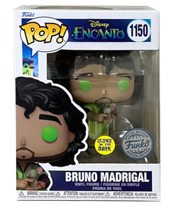 Funko Pop Disney Encanto Bruno Madrigal GITD Exclusive