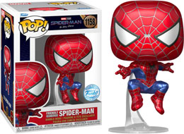 Funko Pop Marvel Spider-man No Way Home Friendly neighborhood Spider-man Exclusive Metallic